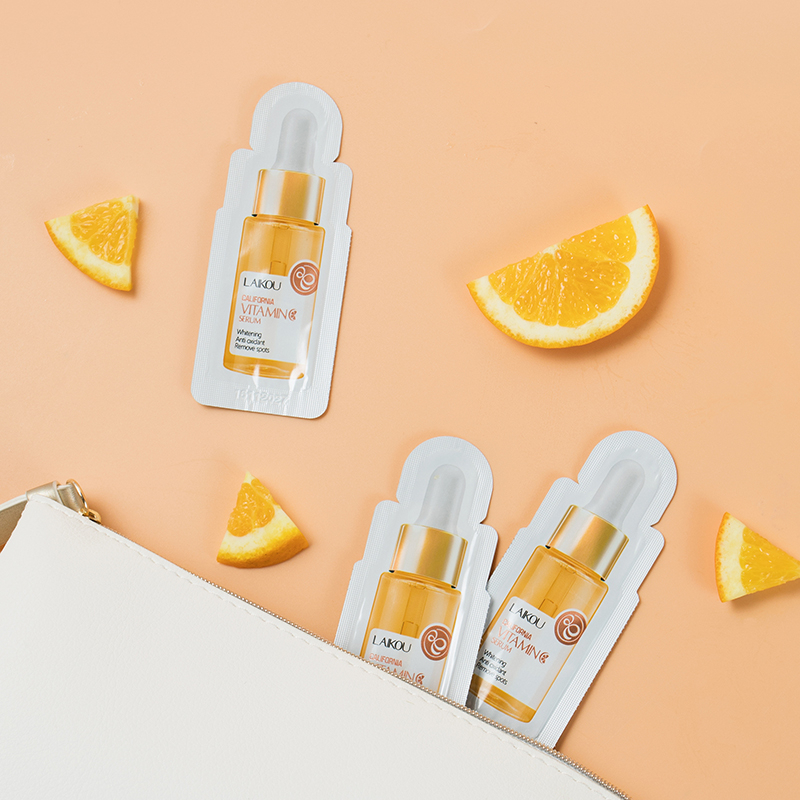 LAIKOU Vitamin C Brightening Serum Memudarkan Noda Mencerahkan Bekas Jerawat 1.5ml