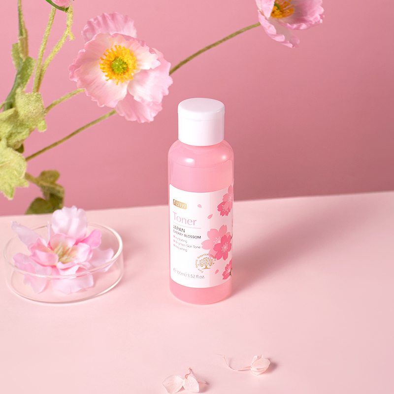 Fenyi Japan Cherry Blossom Toner Melembabkan Mencerahkan Noda Bintik-Bintik Hitam 100ml