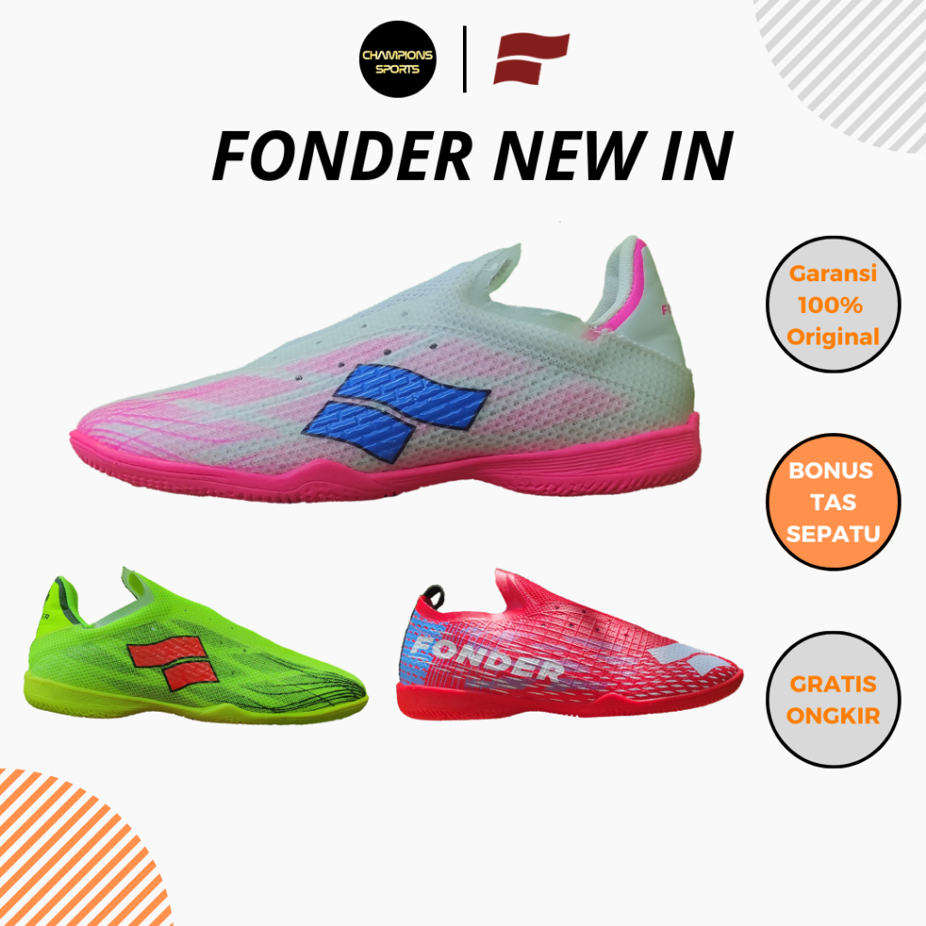 Sepatu Futsal Fonder New Fg