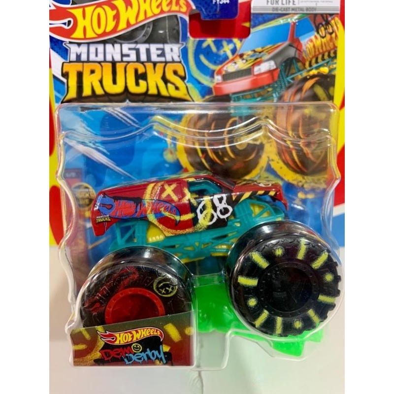 MONSTER TRUCKS DEMO DERBY TERBARU 2023 LOT F ORIGINAL 100% DARI MATTEL