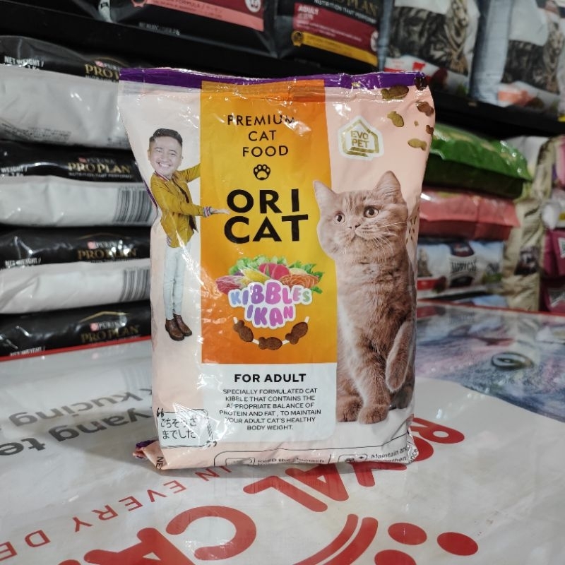 Makanan kucing ORI CAT Adult Ikan 800gr