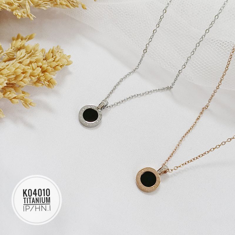 Kalung Titanium rantai bvl  K04010
