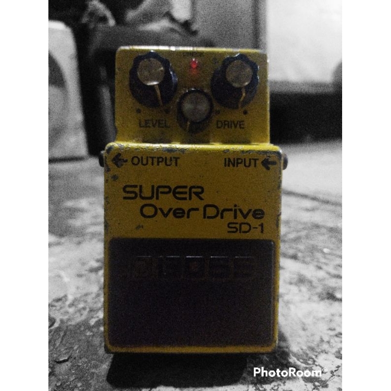 efek gitar over drive