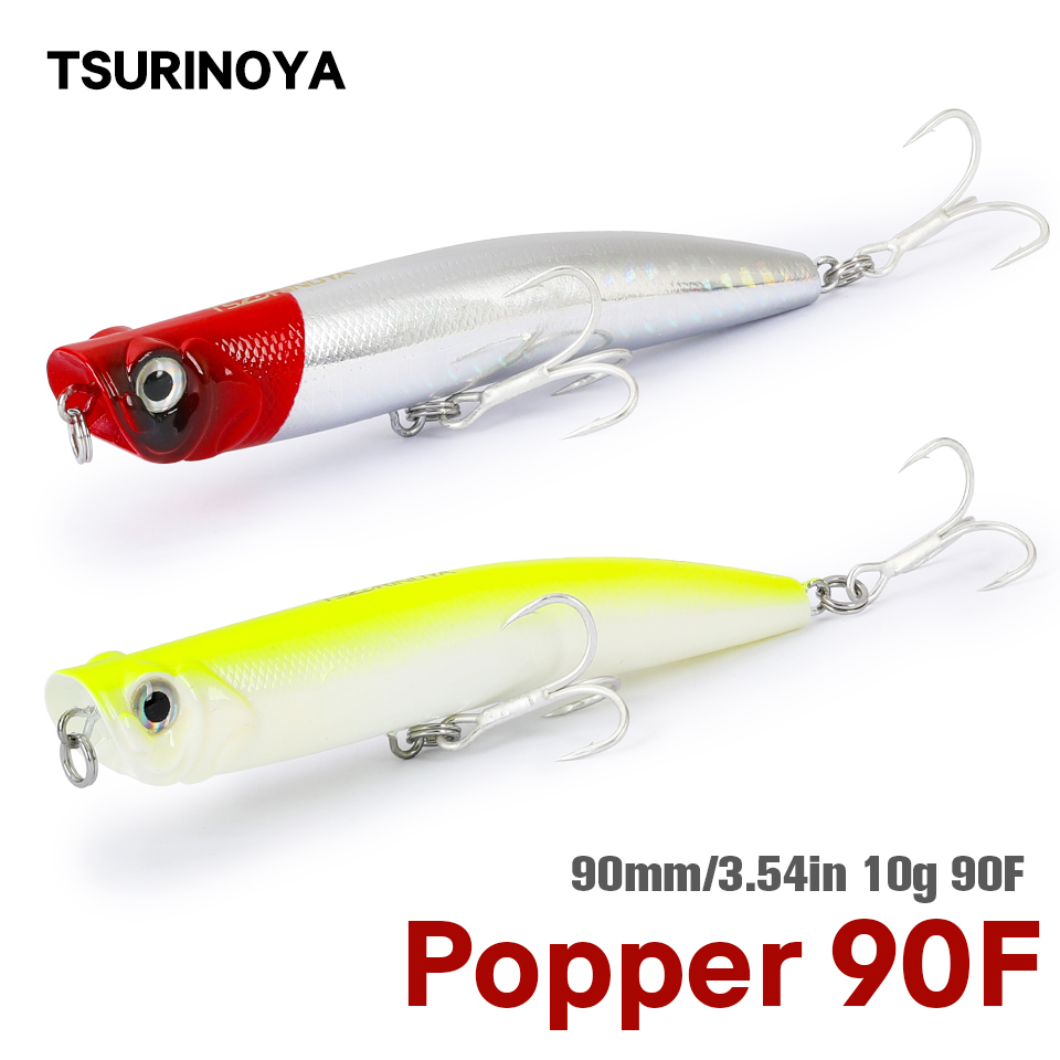 Lure Pencil Pop 10 gram Umpan Mancing Casting Top Water Tsurinoya Dw 17