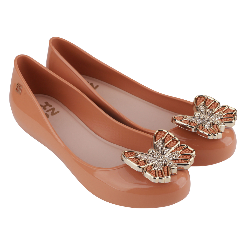 Sepatu Flat Wanita Zaxy Pop Magia Ad Brown
