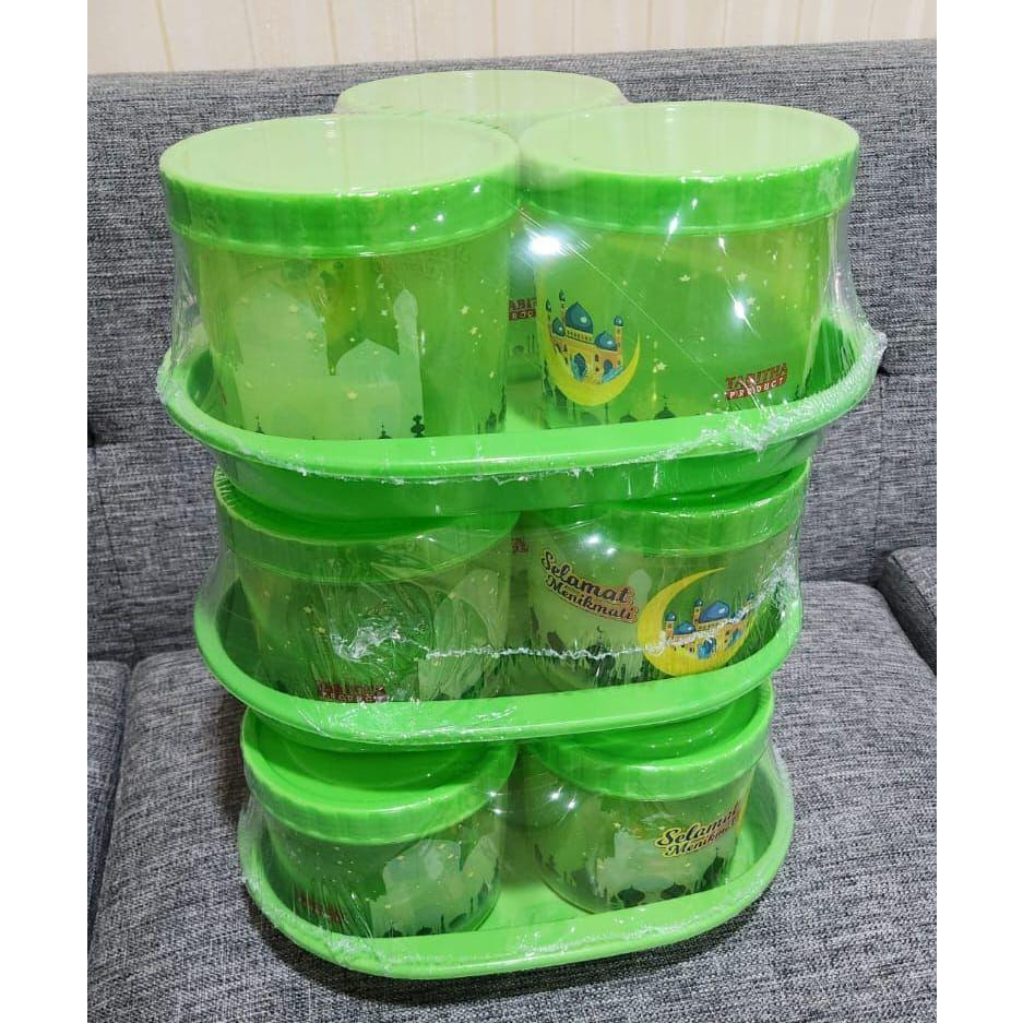 Toples Triset printing 1 set 1 nampang + 3 toples