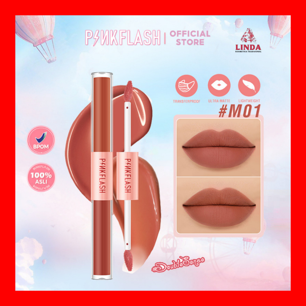 PINKFLASH DUO LIPGLOSS