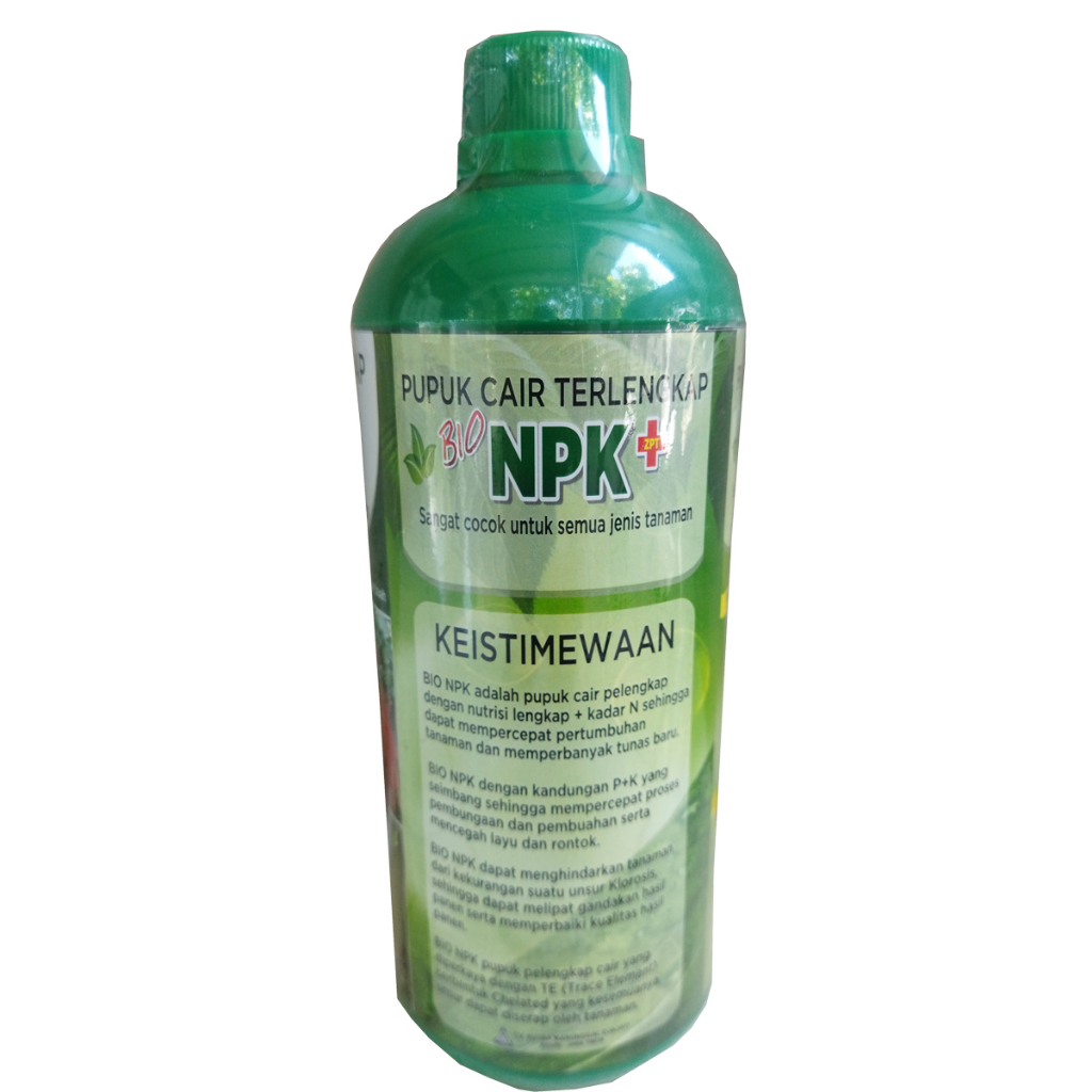 BIO NPK plus ZPT Pupuk Organik Terlengkap 1 liter