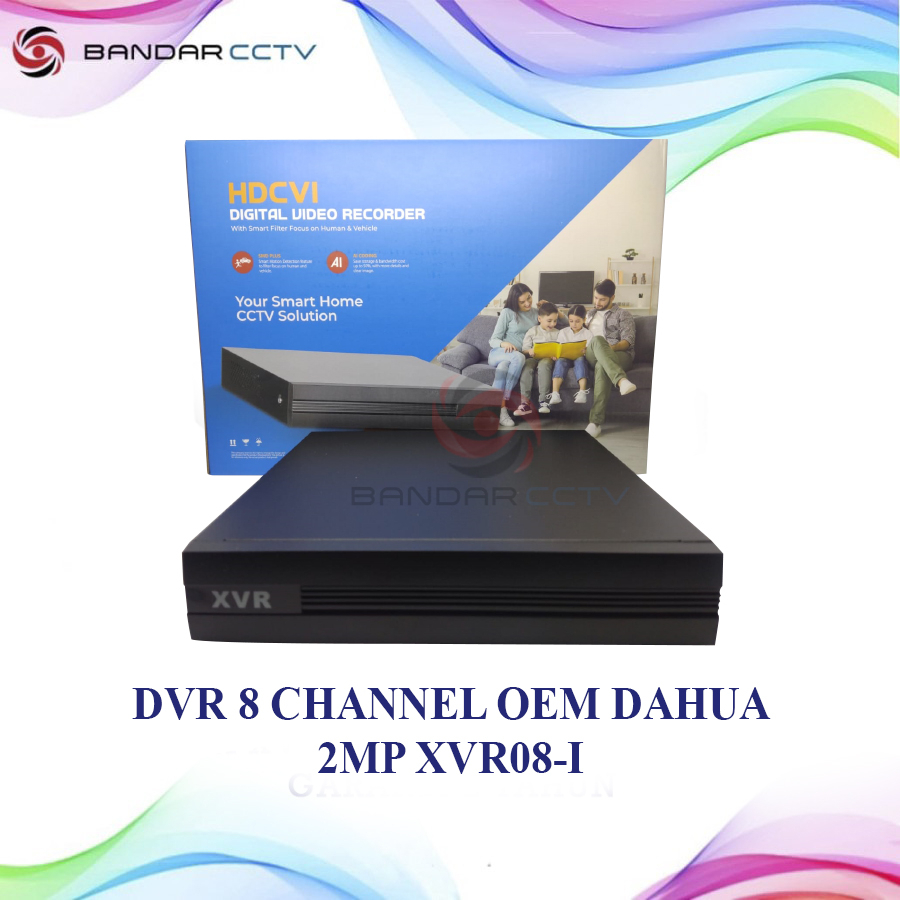 DVR 8 CHANNEL OEM DAHUA 2MP XVR08-I