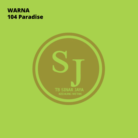 Jasmine Galonan 4.5kg Cat Tembok Dinding Plafon Interior Berkualitas Ekonomis -104 Paradise