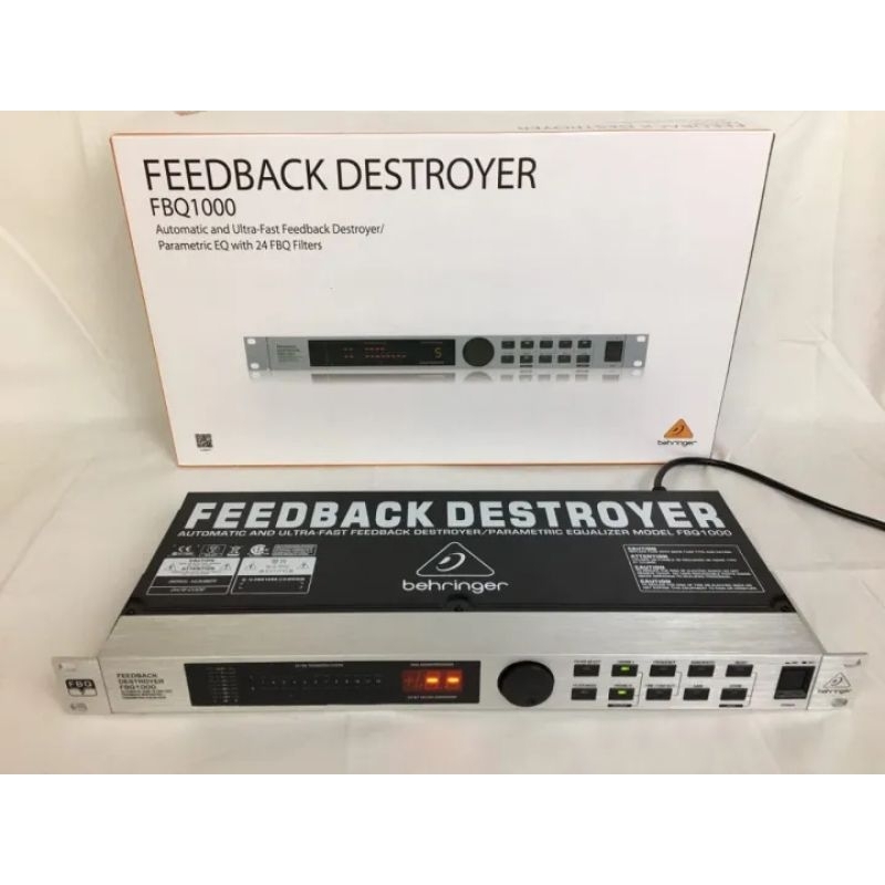BEHRINGER FBQ1000 ANTI FEEDBACK FBQ 1000
