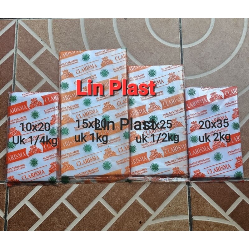 Plastik Pe Kantong Es Batu Buram Kuah Bakso Gula Minyak Sayur 10x20 12x25 15x30 20x35