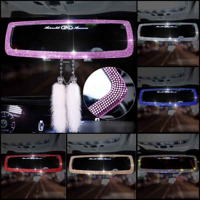 Kaca Spion Jepit Hiasan Diamond FULL BLING DAD Premium Series