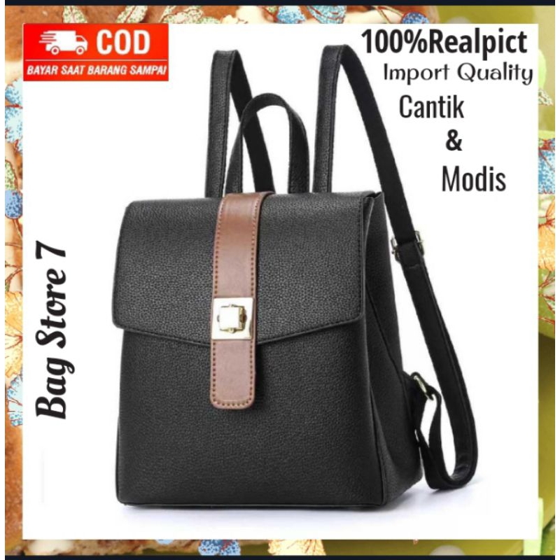 TAS RANSEL MINI BACKPACK WANITA CEWEK REMAJA PEREMPUAN IMPORT TERBARU 2023 BATAM ORIGINAL BRANDED PR