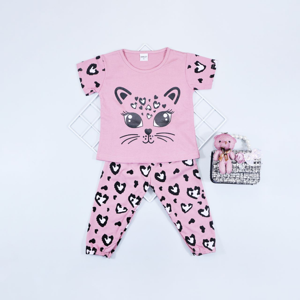 Owlet - one set anak / setelan anak bergambar / piyama anak