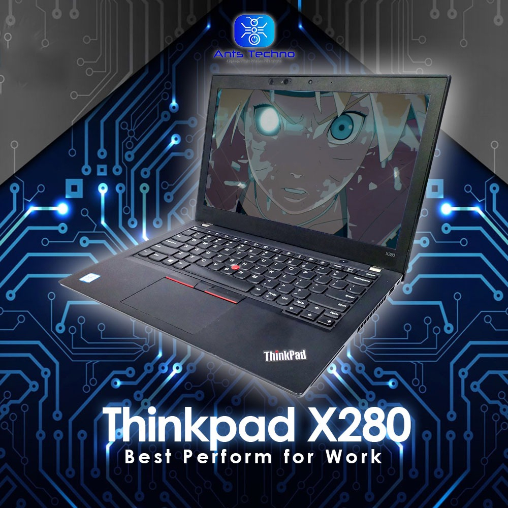 Laptop Lenovo Thinkpad X280 Intel Core I7 / I5 Gen 8Th RAM 16GB Mulus Like New