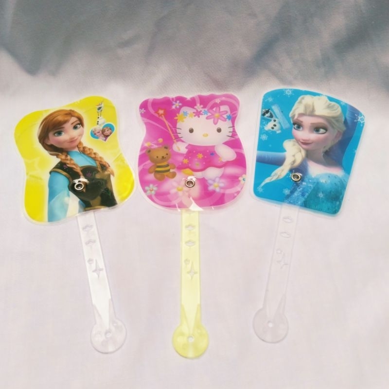 kipas tangan mini || kipas gambar karakter