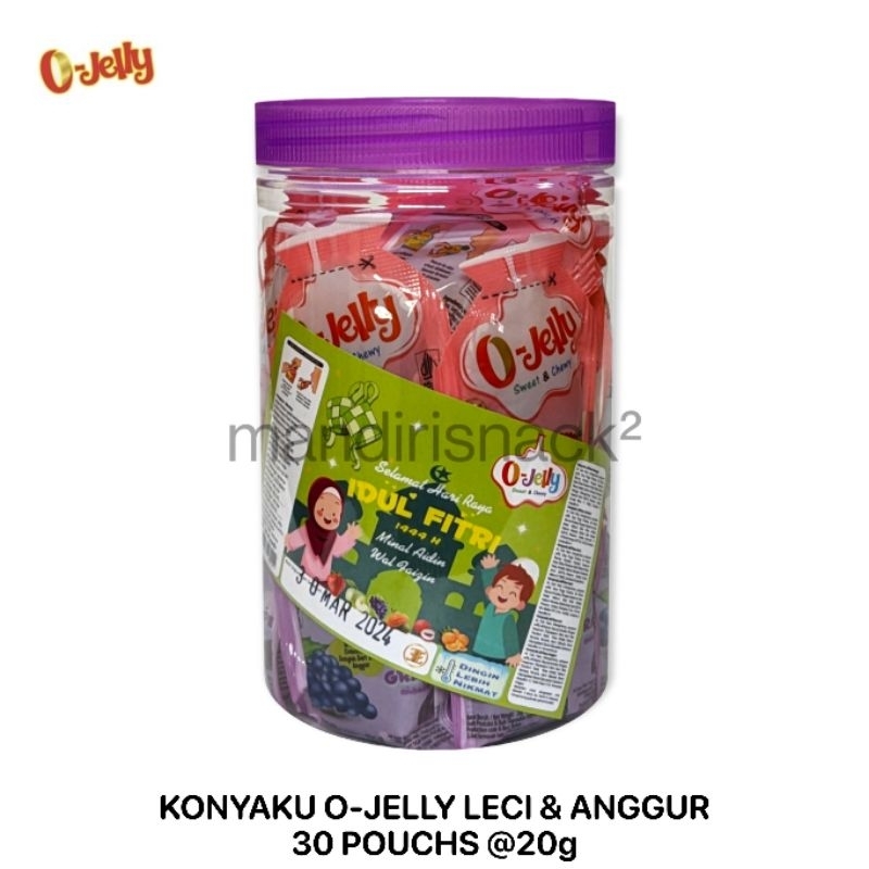 

KONYAKU OJELLY - JELI AGAR BANTAL RASA LECI & ANGGUR. EDISI IDUL FITRI