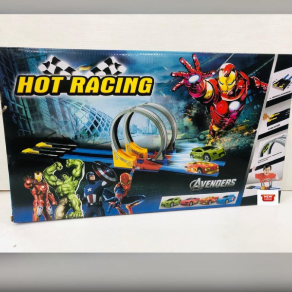 

Jual Track Hot Racing Avengers Halilintar 2 Jalur bisa untuk hot wheels Limited