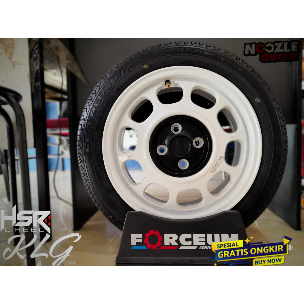 VELG MOBIL HSR KALENG R15 TYPE KLG PELEK MOBIL RING 15 BRIO MOBILIO