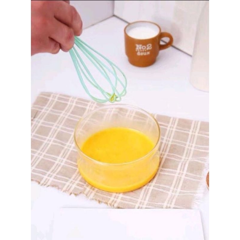 Pengocok Telur Silikon / Egg Whisk Silicone