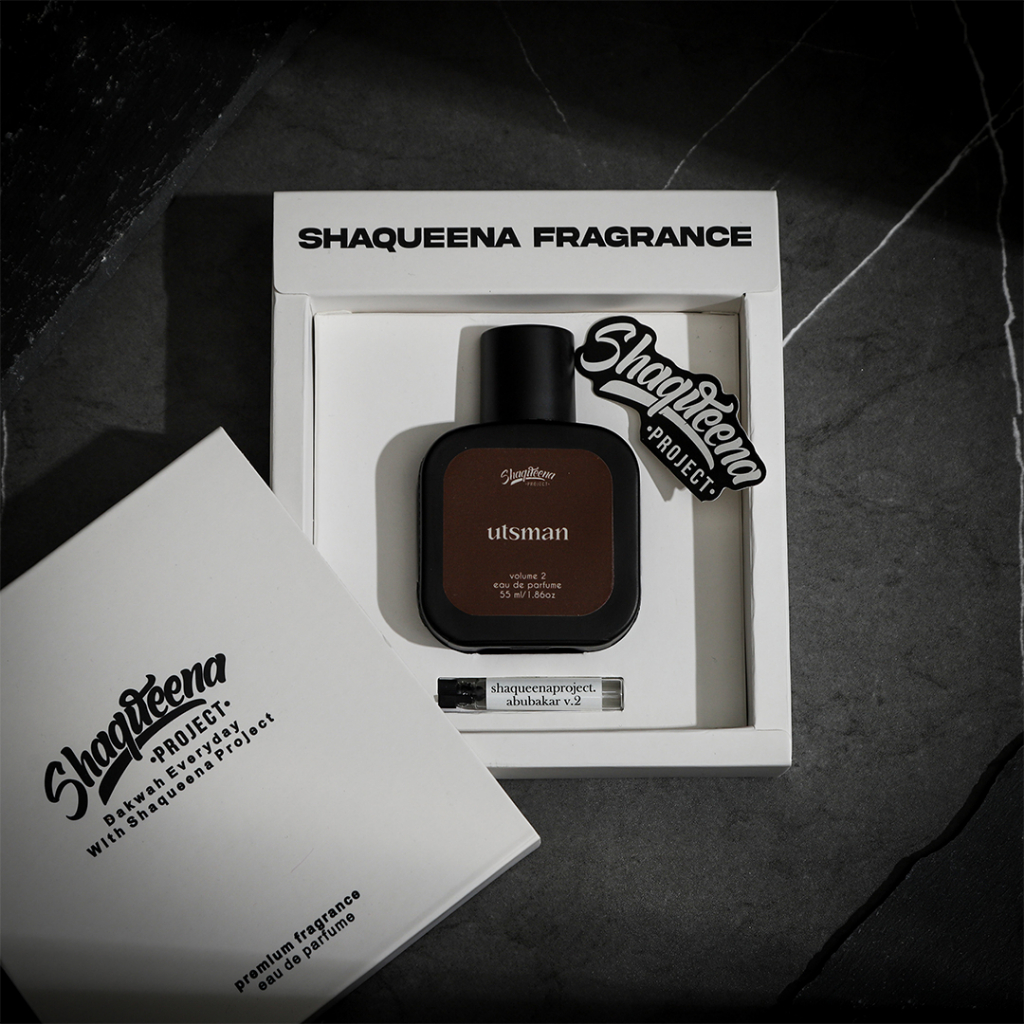 Parfum Islami - Parfum Muslim - UTSMAN 55ml Khulafaur Rasyidin Volume 2 by shaqueena Fragrance