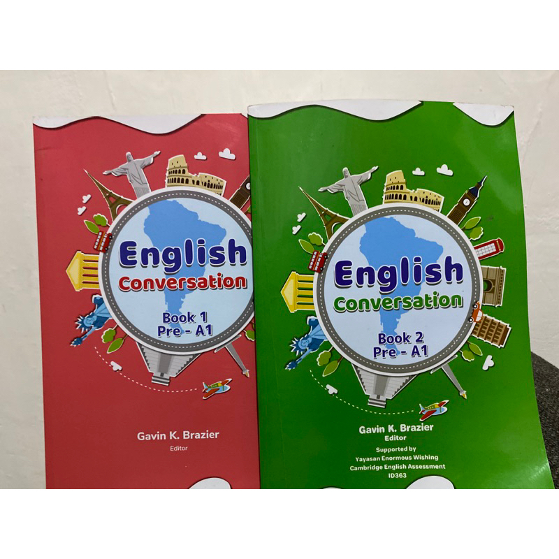 ENGLISH CONVERSATION book 1, 2