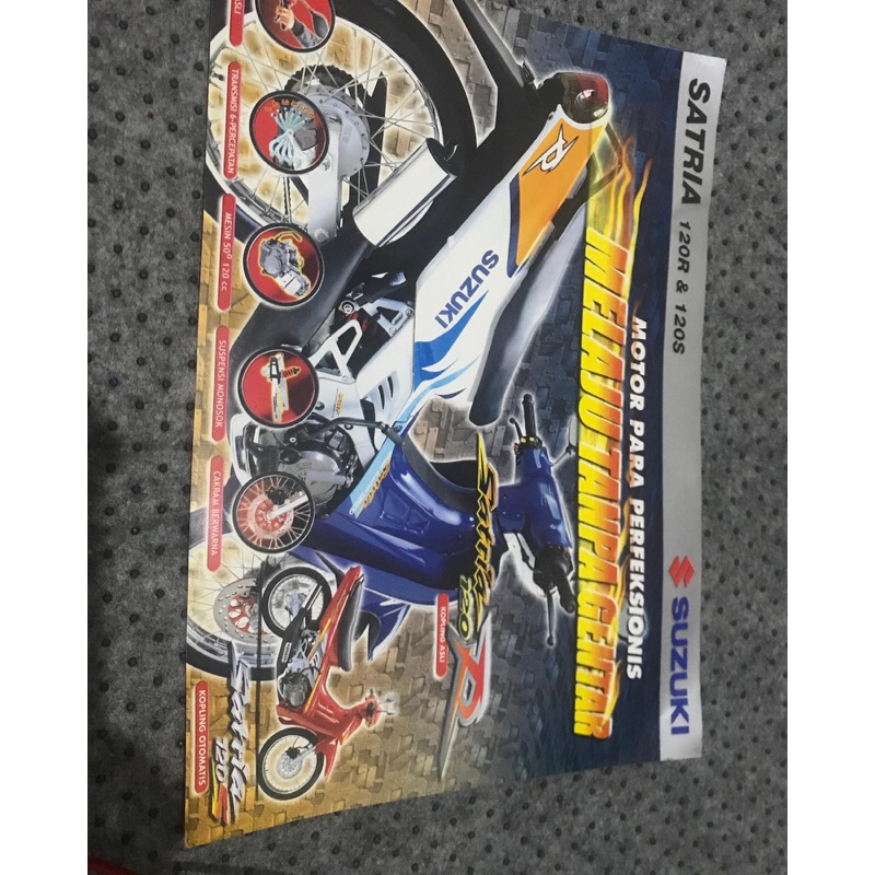 Brosur Suzuki Satria Limited Edition ASLI