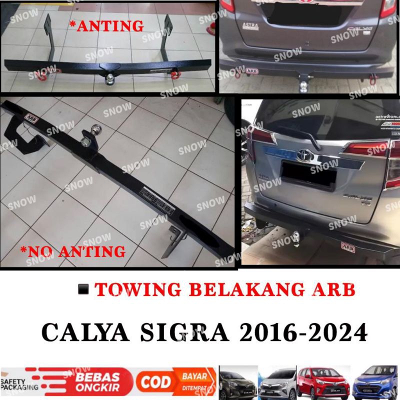 Towing Belakang Bumper Calya Sigra 2016 2022 2023 2024 Arb Anting / Non