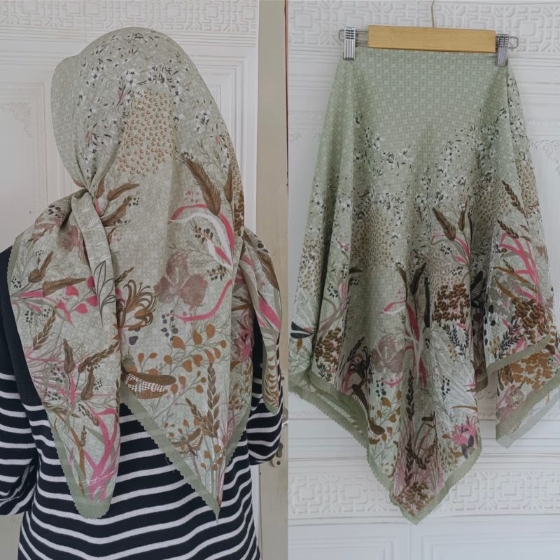 VOAL MURAH/HIJAB MOTIF/VOAL PRINT/HIJAB SEGIEMPAT/VOAL MURAH