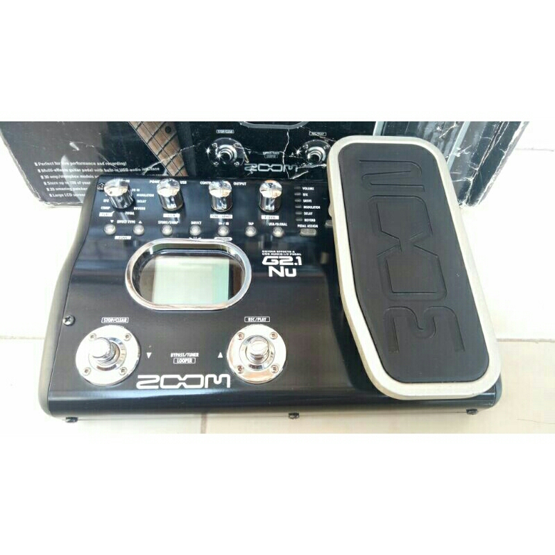 Efek Zoom G2.1NU Mulus