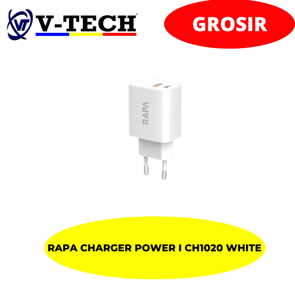 RAPA CHARGER POWER I CH1020 WHITE