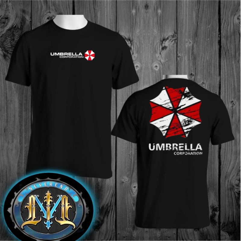 Kaos Umbrella Corporation Resident Evil Motif A / Tshirt Distro Umbrella Corporation Cowok Cewek ( U