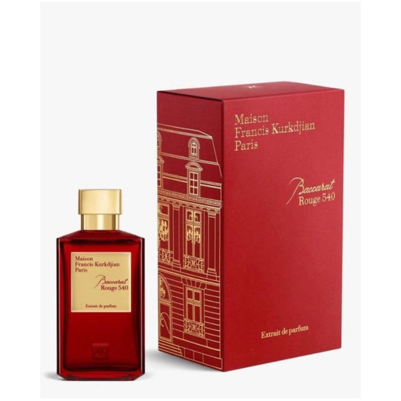 200ml ORIGINAL 100% - Maison Francis Kurkdjian Paris Baccarat Rouge 540 Extrait de Parfum