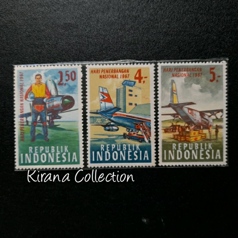 

LOT.F175 PRANGKO INDONESIA I-98 3V HARI PENERBANGAN NASIONAL 1967