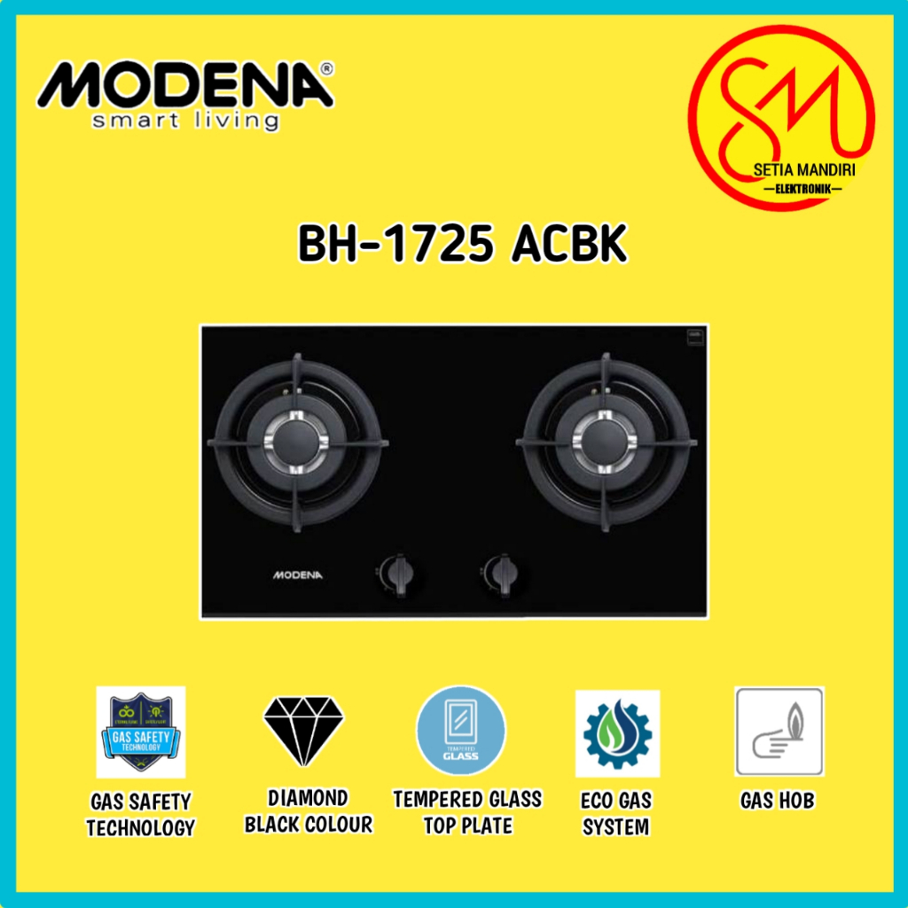 MODENA BH 1725 ACBK - KOMPOR TANAM 2 TUNGKU