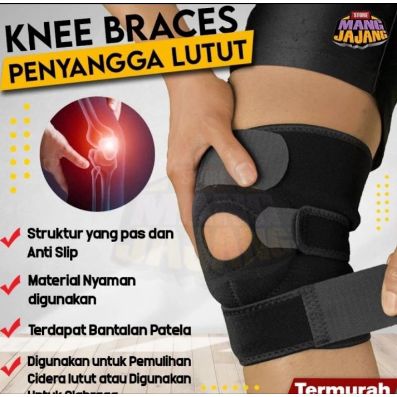 DECKER PELINDUNG LUTUT KNEE SUPORT KNEE PAD PATELLA