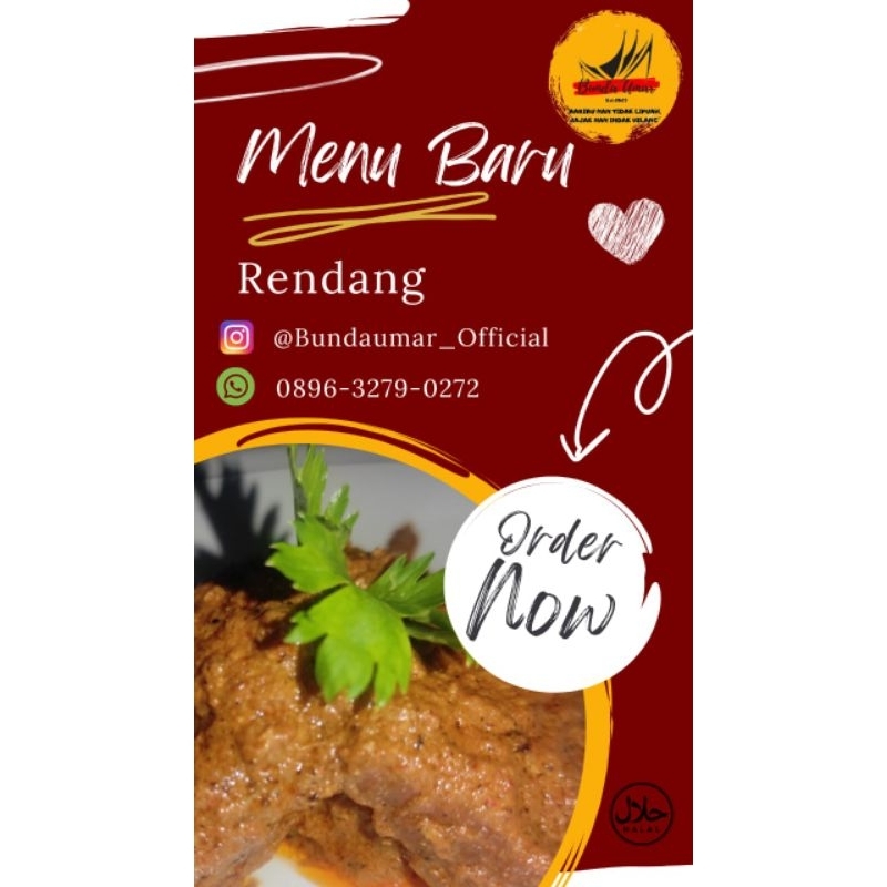 

Rendang Sapi Asli Minang