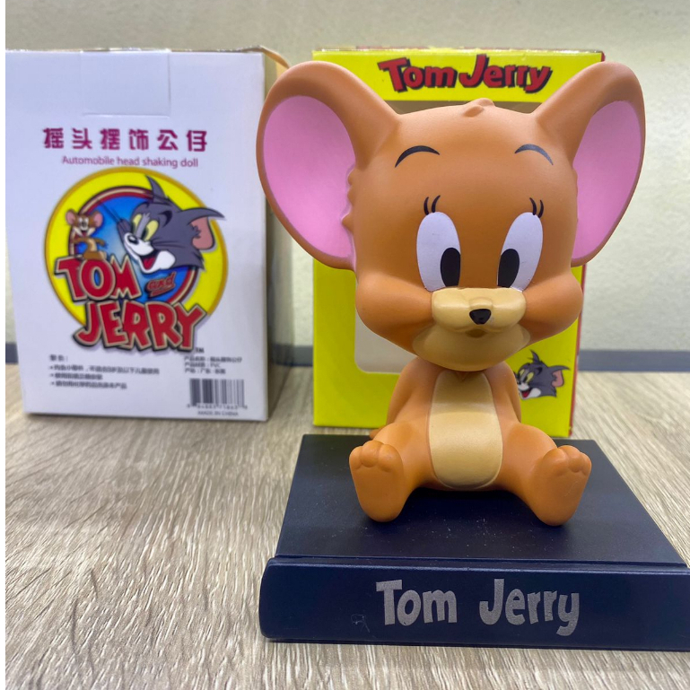 Pajangan Dashboard Mobil Bobble Head Kepala Goyang TOM &amp; JERRY