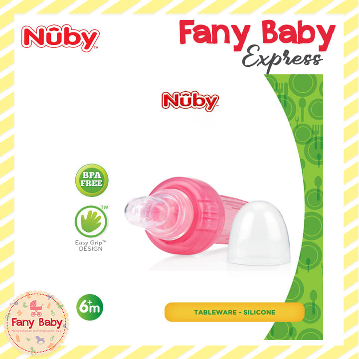 NUBY MINI SQUEEZE FEEDER WITH CASE
