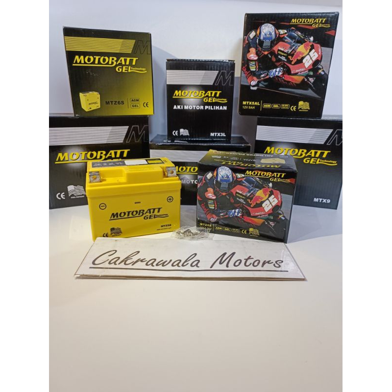 AKI MOTOR MOTOBATT SUPRA X 125 / KARISMA / PRIMA MTZ5S