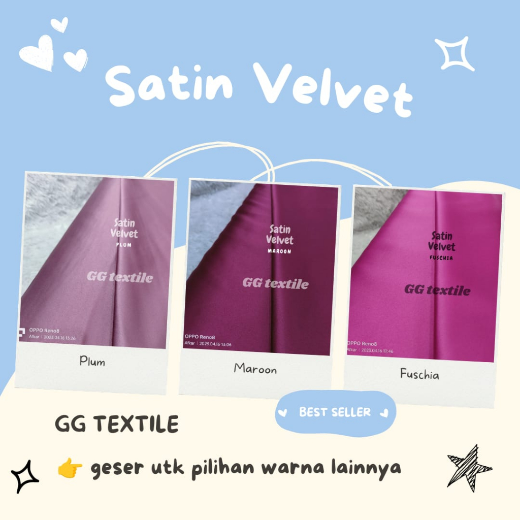 KAIN SATIN VELVET