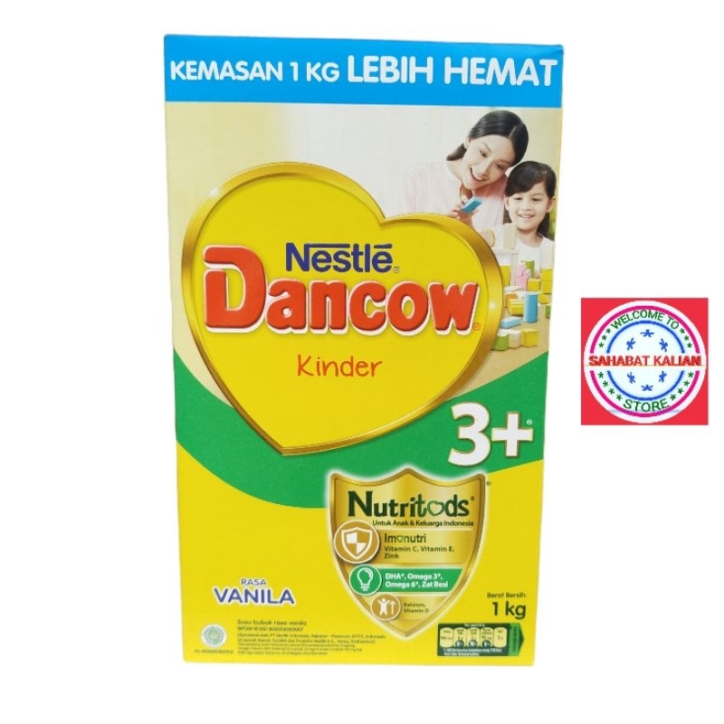 DANCOW 3+ 1kg Usia 3 - 5 Tahun