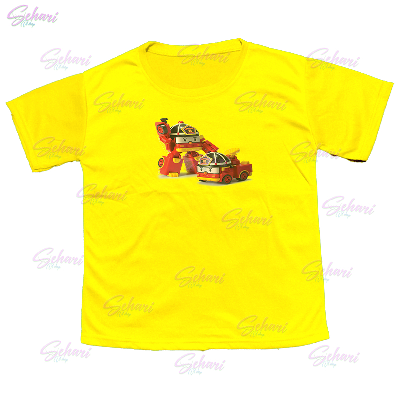 4 pcs Kaos anak anak 2-10 tahun motif mobil baca diskripsi sebelum beli