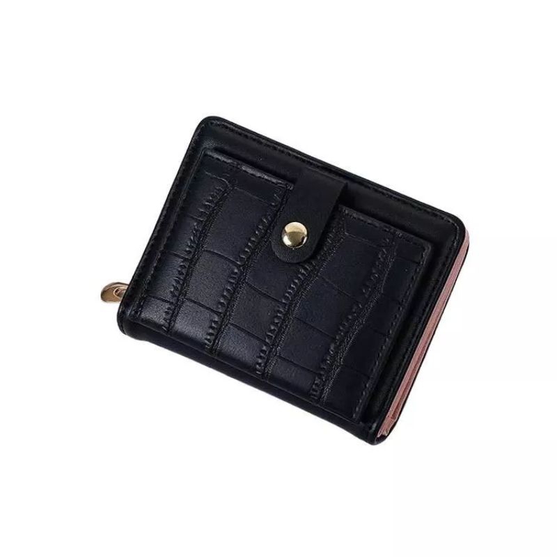 Dompet Wanita Dompet Lipat Pendek Tebal Croco