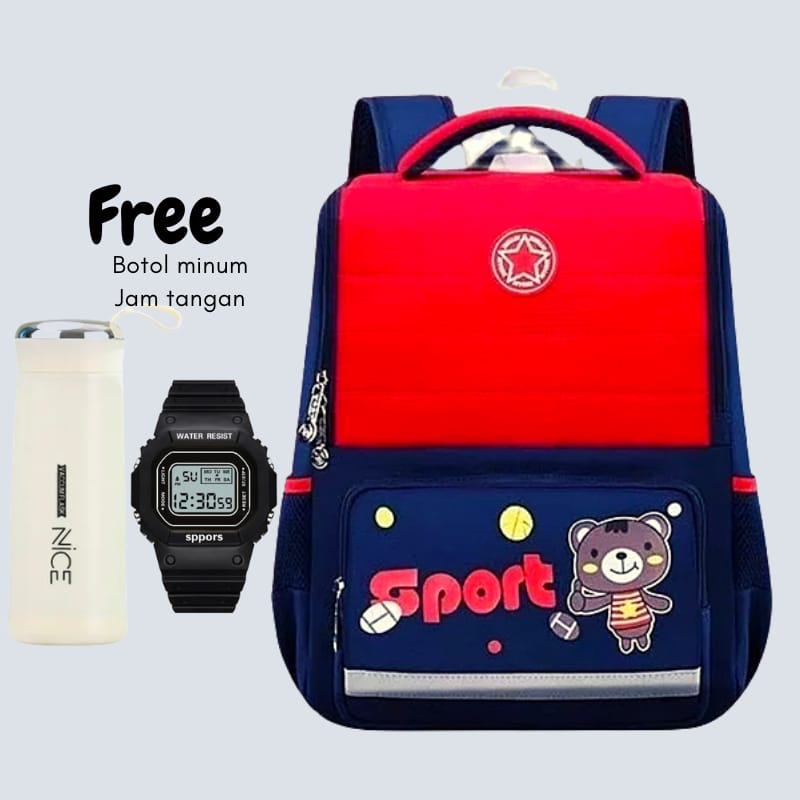 Tasmurah SPORT//Top Ransel Fashion Terbaru / Tas Ransel Sekolah SD/SMP/SMA/Tas Ransel My Bag Polos Terbaru 2021 Tas Ransel Anak Remaja Kekinian Fashion Korea/Import Tas Timbul SD TK Ransel Anak Sekolah Cewe Perempuan Unicorn Frosen Tas Anak Perempuan