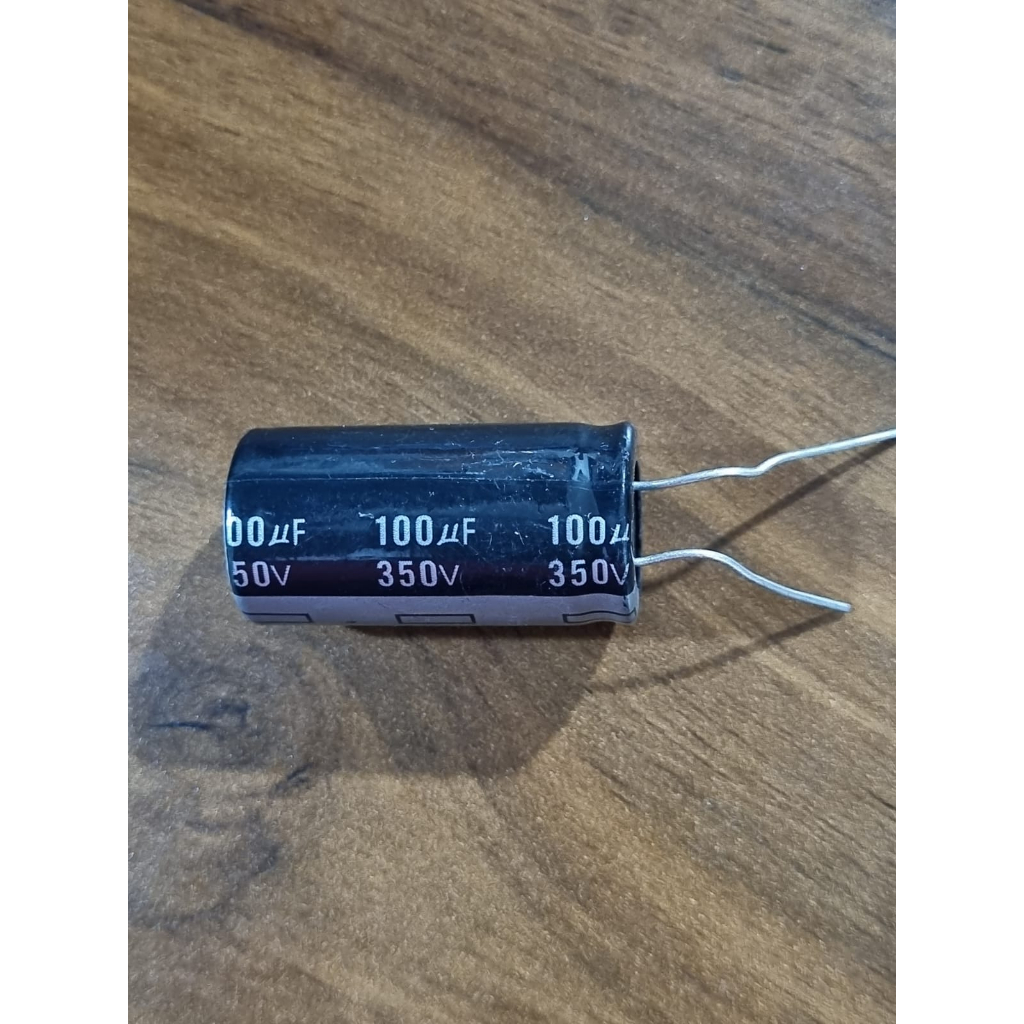 Kapasitor Capacitor ELCO 100uf 350v / 100 uf 350 v / 100uf/350v Elko 100uF 350V
