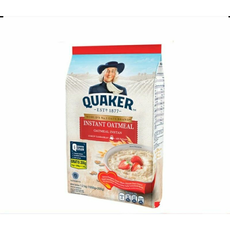 

Quaker Instant Oatmeal 1200g