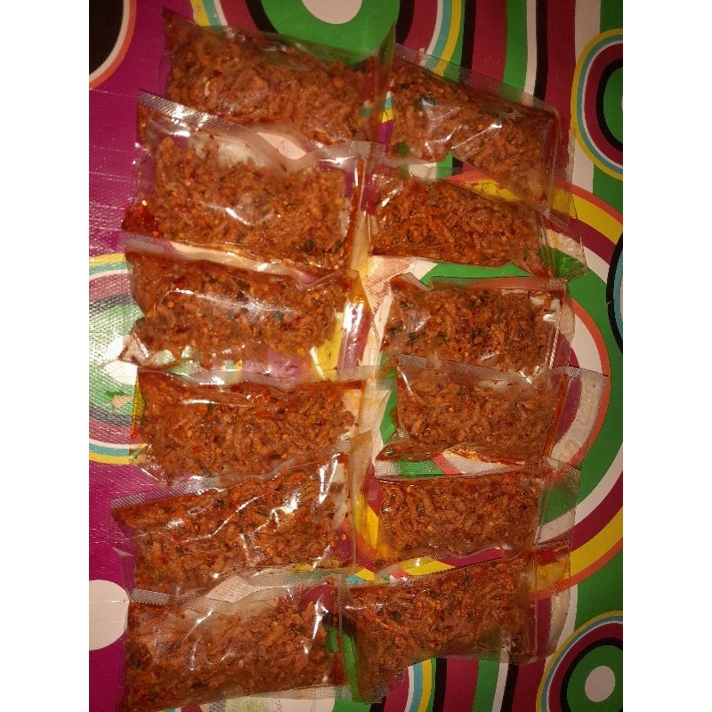 

usus ayam crispy pedas daun jeruk