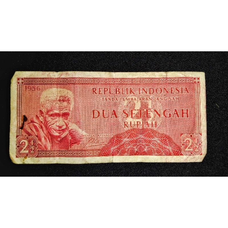 UANG KUNO 2,5 RUPIAH TAHUN 1956